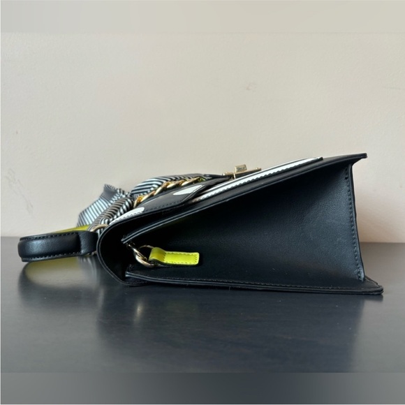 Aldo Glendaa Tote Bag 10x8" Black And White - Picture 7 of 15